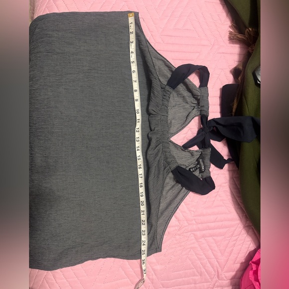 Ellen Tracy navy xl tank - Picture 9 of 10